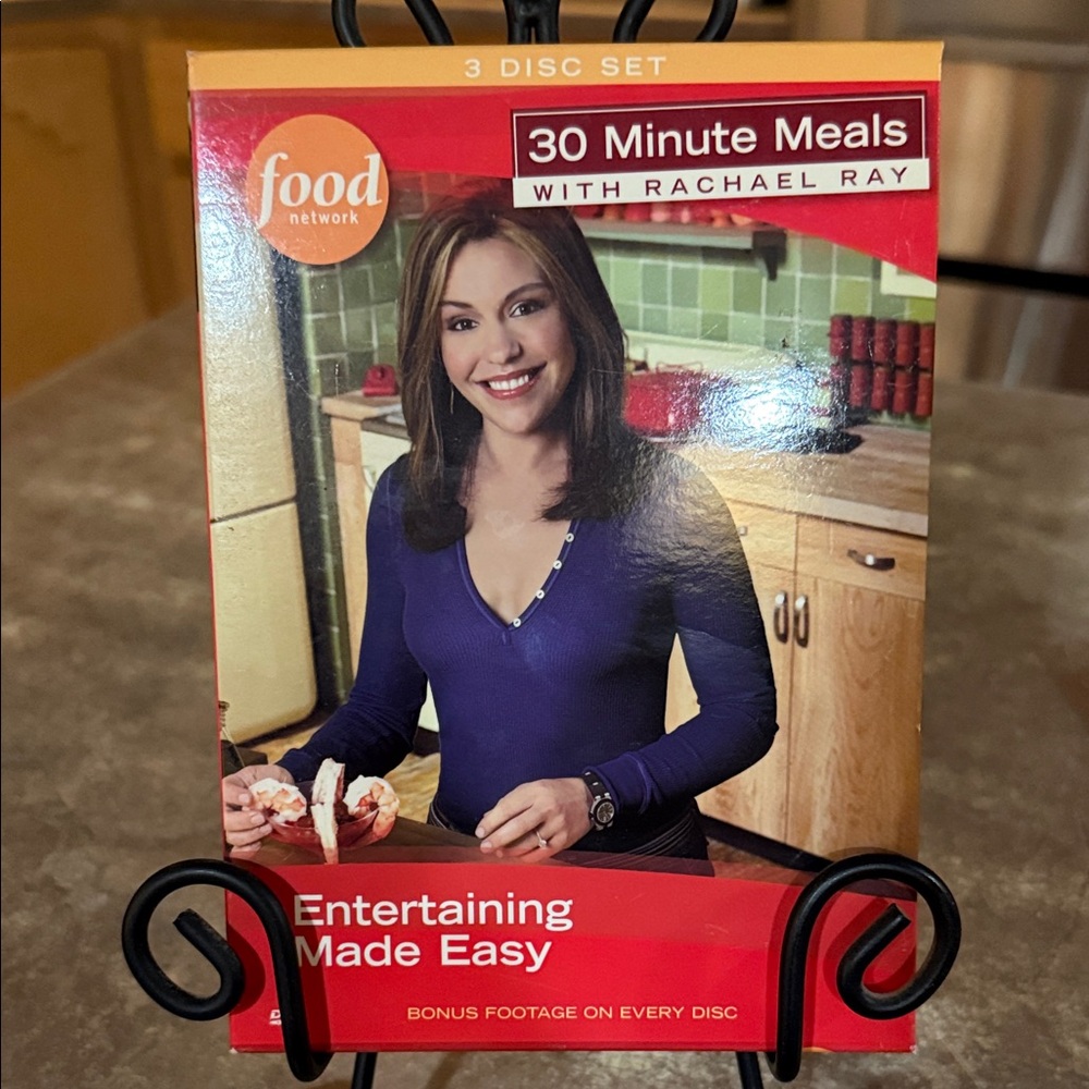 Food Network 30 Minute Meals DVD Set - Red and Blue